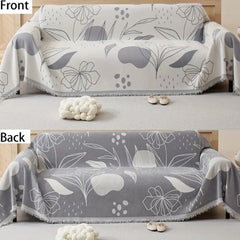Floral Essence Chenille Sofa Wrap