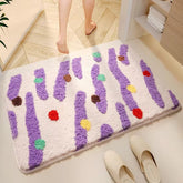 Candy Color Clash Bath Mat