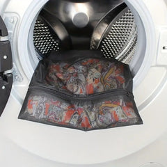 Black Care Mesh Laundry Bag
