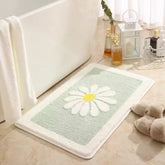 Charming Daisy Bloom Bath Mat