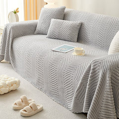 Chenille Plush Sofa Cover