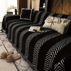 Chevron Echo Line Sofa Cover