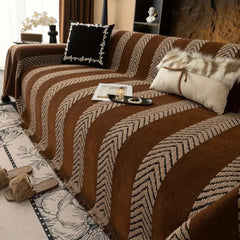 Chevron Echo Line Sofa Cover
