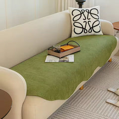 All-Season Plain Contour Fit Sofa Cover
