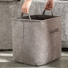 Cozy Cube Laundry Basket