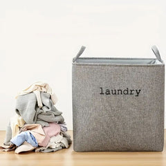 Cozy Cube Laundry Basket