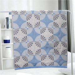Dahlia Blossom Cotton Bath Towel