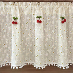 Daisy Breeze Cabinet Curtain