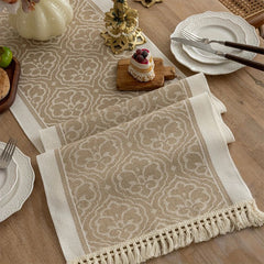 Damask Dune Table Runner