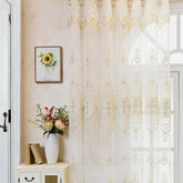 Elyvia Embroidered Classic Sheer Lace Curtain