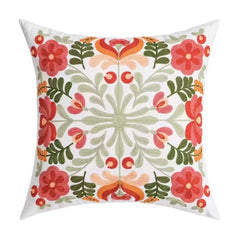 Ethereal Floral Print Cushion Cover