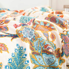 Floryn Garden-Inspired Reversible Blanket
