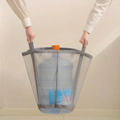 Foldable Mesh Laundry Basket