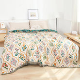 Garden Reverie Cotton Blanket