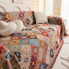 Jewel Vintage Mosaic Sofa Cover