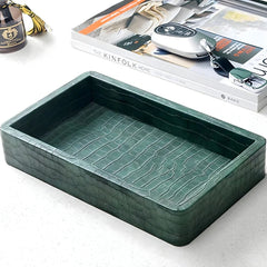 Croc Luxe Organiser Tray Box