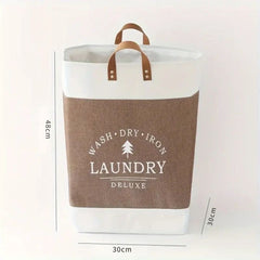 Deluxe Freestanding Laundry Basket