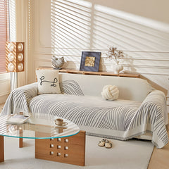 Calista Wave Chenille Sofa Cover