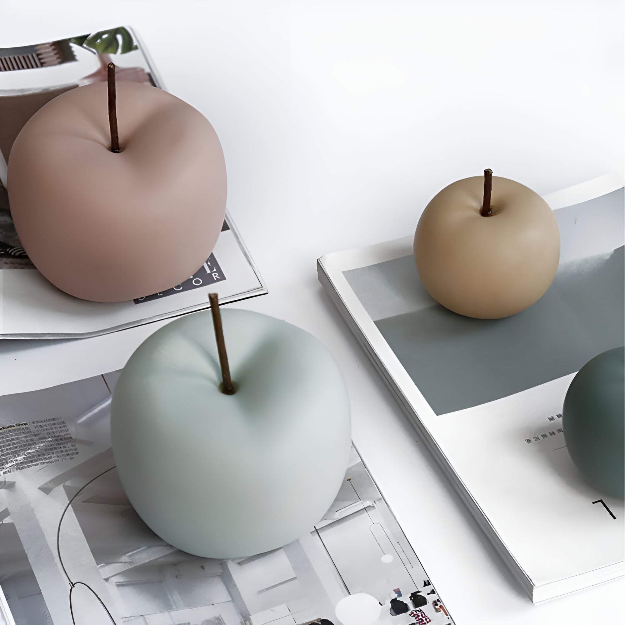 Apple Ceramic Ornaments