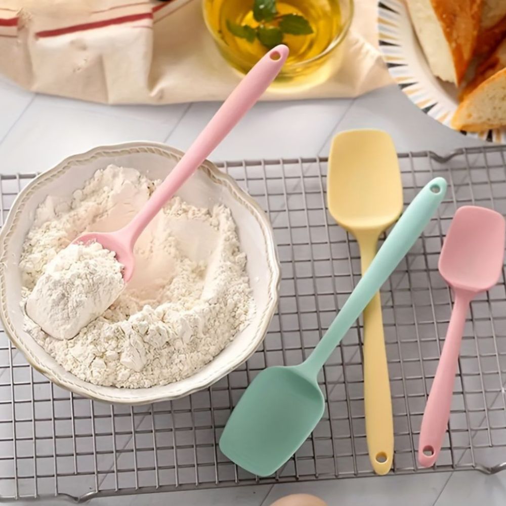 Flexible Silicone Spatula Set | 6 Pcs Set