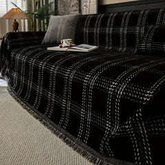 Chesterfield Plaid Sofa Cover