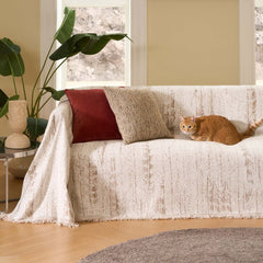 Almond Crest Sofa Cover