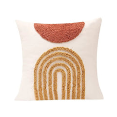 Eden Geometric Embroidery Cushion Cover