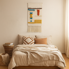 Colorful Fringe Tapestry Decor