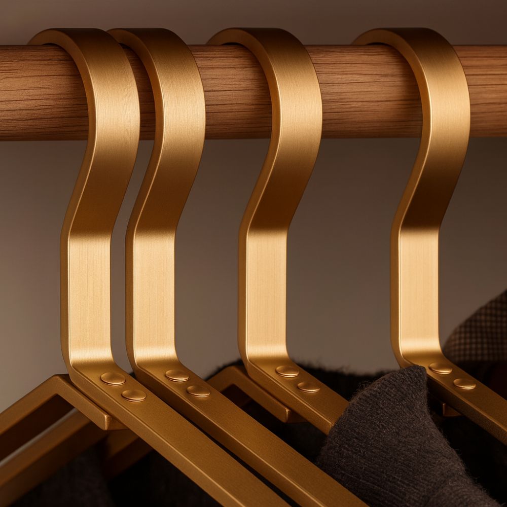 Alloy Slimline Clothes Hangers
