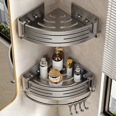 Aluminum Corner Shower Caddy Rack
