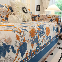 Autumn Vines Jacquard Sofa Cover