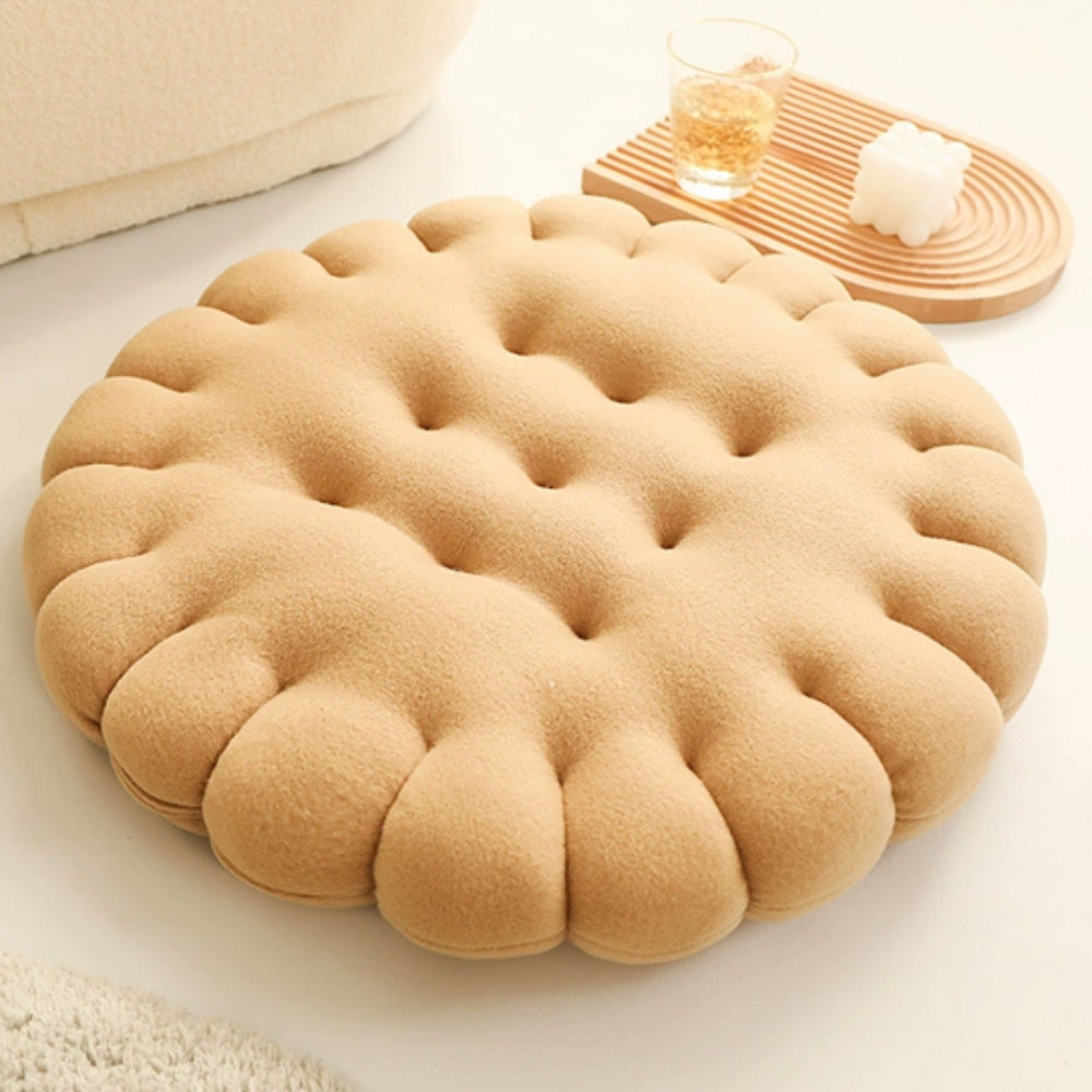 Biscuit Puff Comfort Cushion