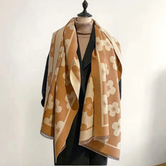Bloom Classic Floral Winter Scarf