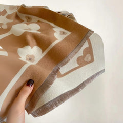 Bloom Classic Floral Winter Scarf