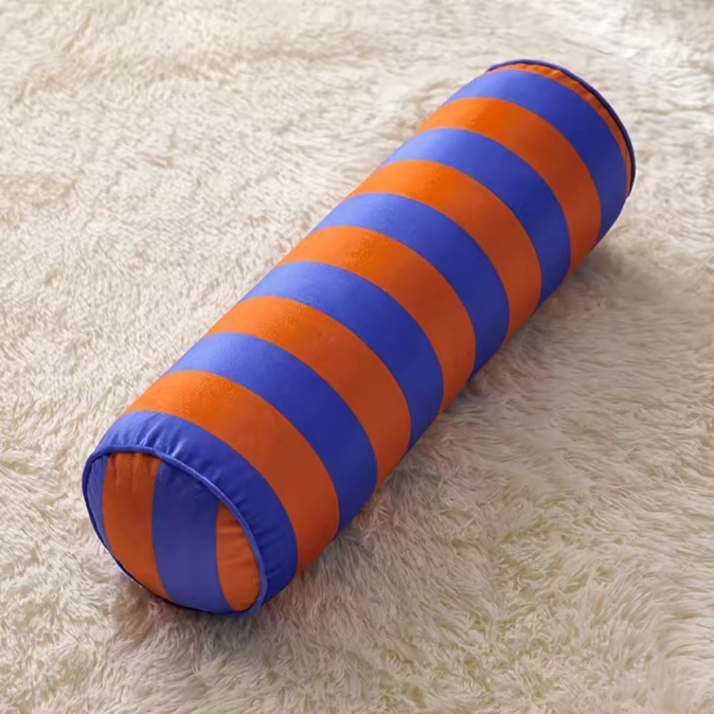 Candy Stripe Cylindrical Cushion