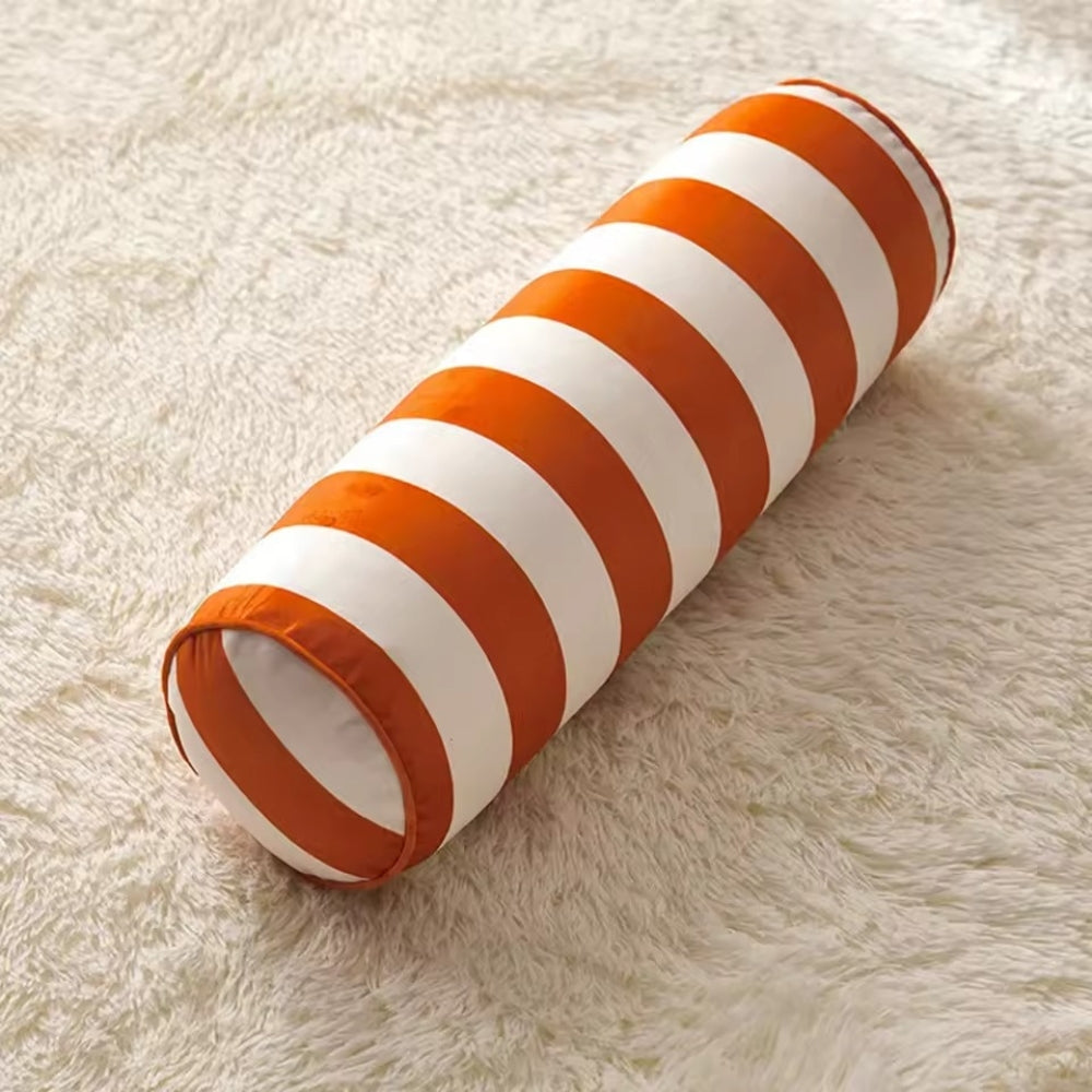 Candy Stripe Cylindrical Cushion