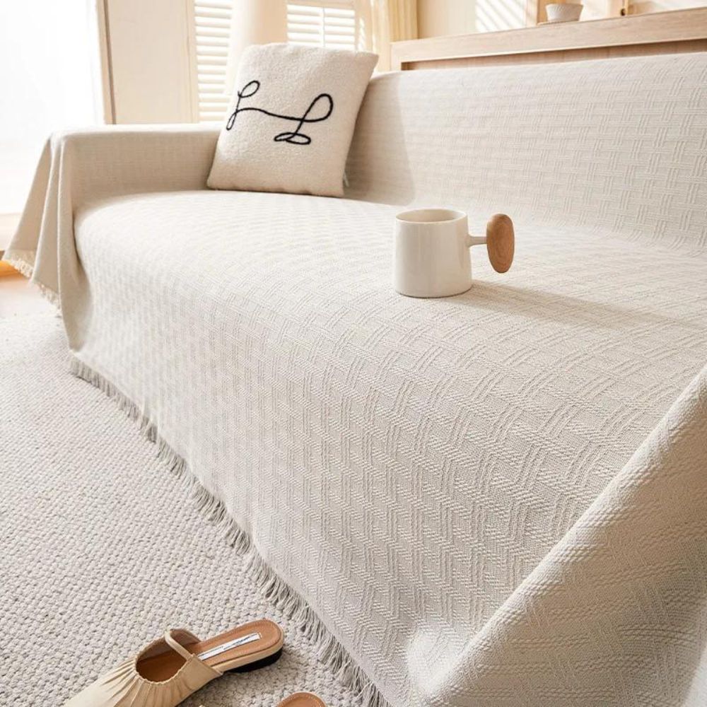 Casa Serene Geometric Sofa Cover