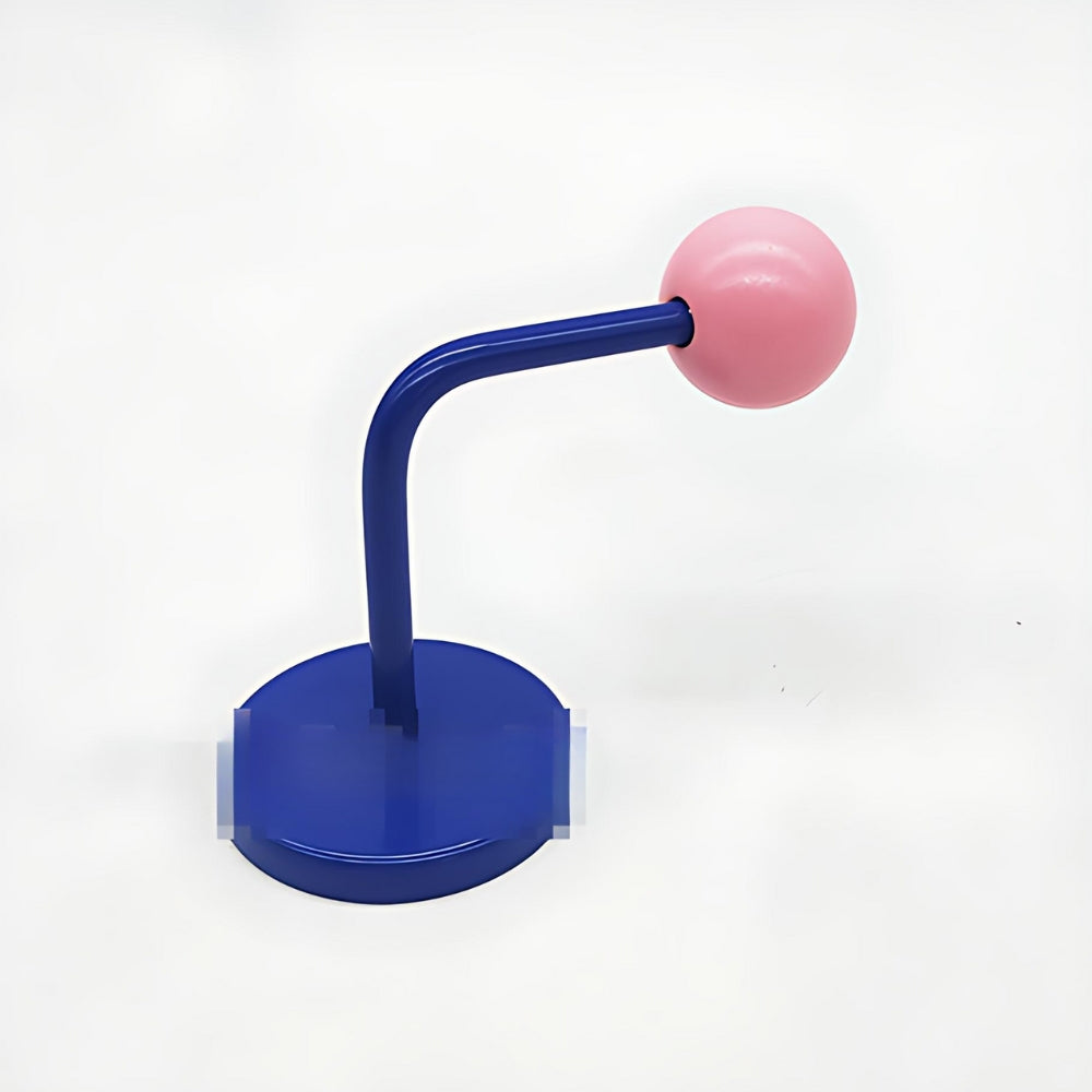 Colorful Magnetic Wooden Ball Hooks Home Storage