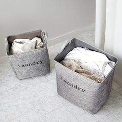 Cozy Cube Laundry Basket