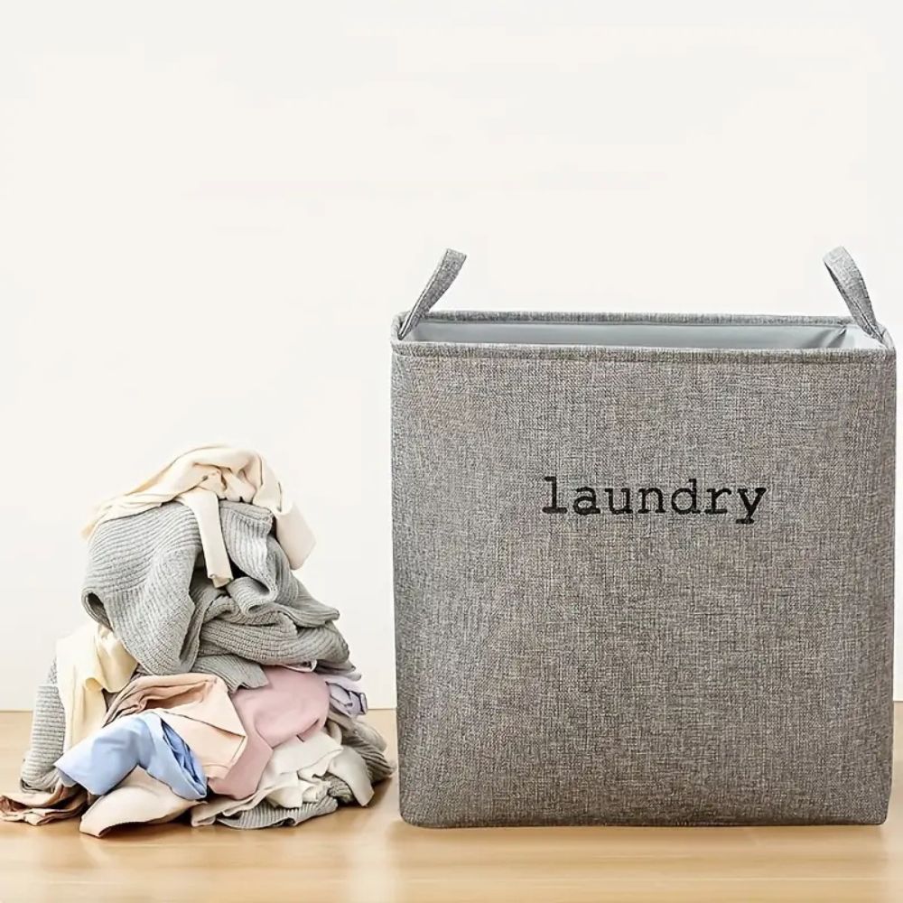 Cozy Cube Laundry Basket