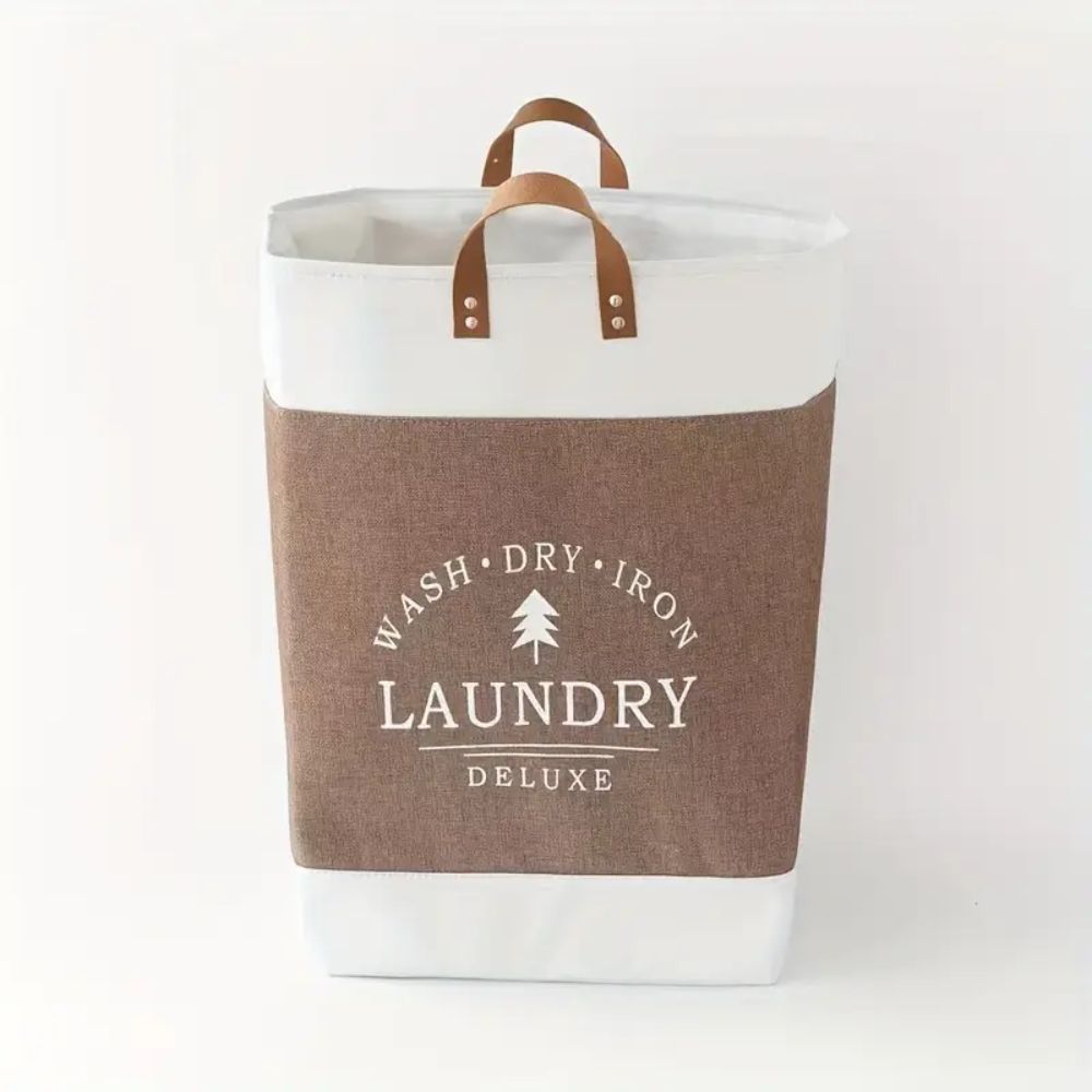 Deluxe Freestanding Laundry Basket