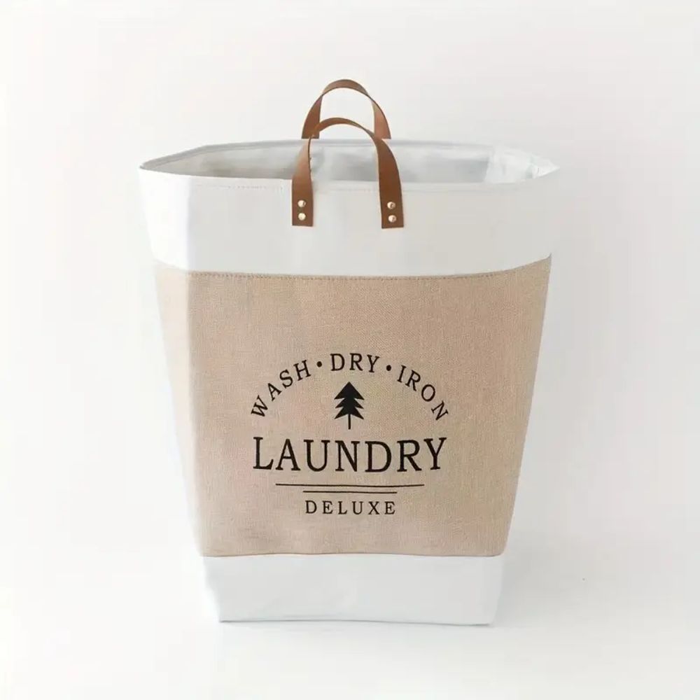 Deluxe Freestanding Laundry Basket