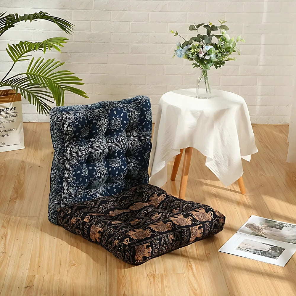 Bohemian Square Cushion Seat Pad