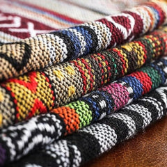 Ethnic Bohemian Geometric Cushion Cover