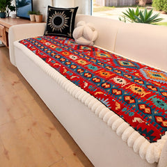 Ethnic Style Quilted Non Slip Couch Cover