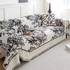 Chenille Flowerfield Sofa Cover