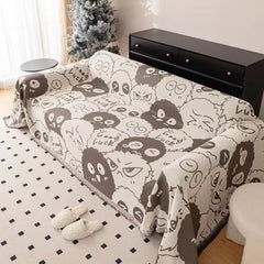 Gremlin Cartoon Chenille Sofa Cover