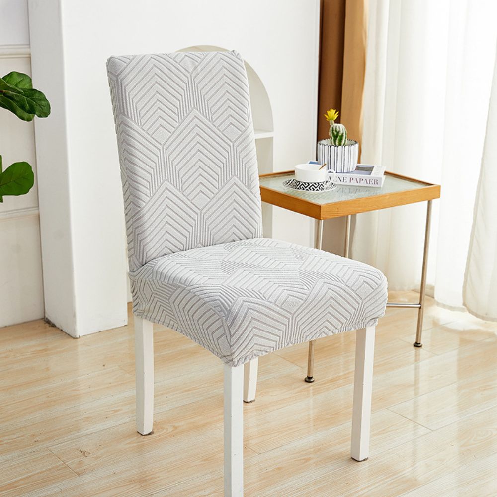 Jacquessa Elastic Jacquard Chair Cover