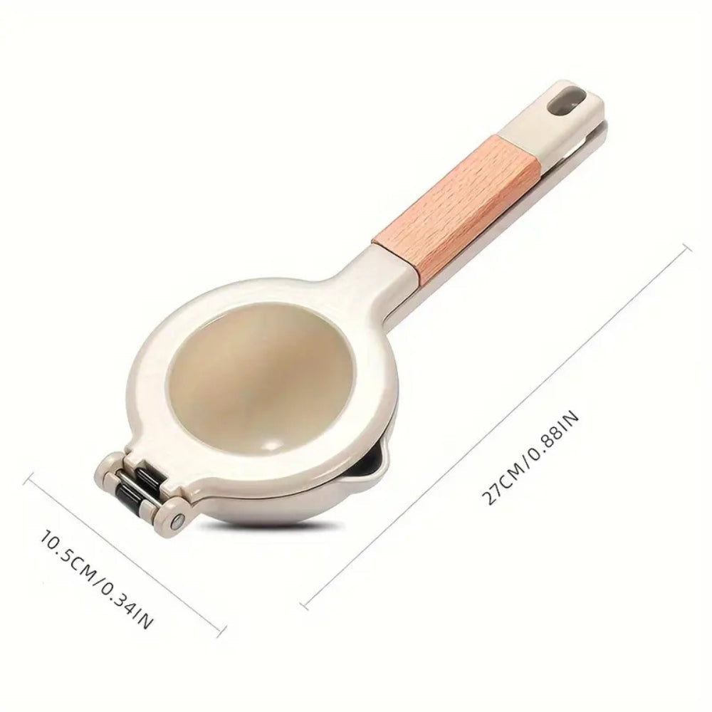 Elegant Stainless Steel Manual Lemon Squeezer
