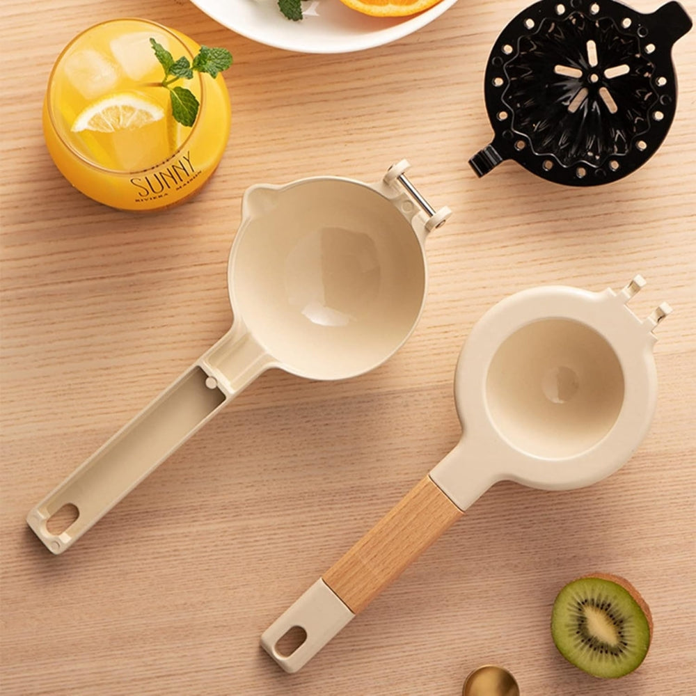 Elegant Stainless Steel Manual Lemon Squeezer